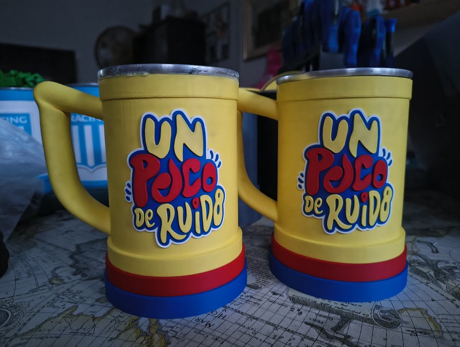 Chopps personalizados impresos en 3D