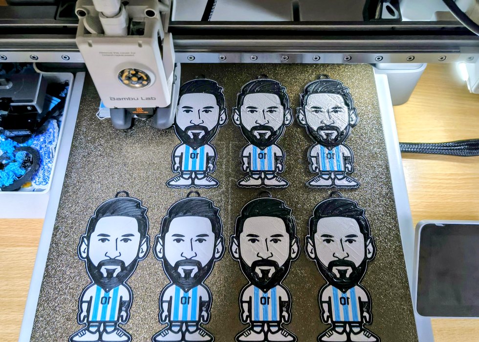 Llaveros personalizados impresos en 3D