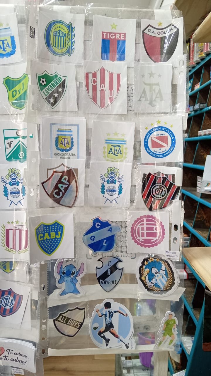 Stickers de clubes personalizados